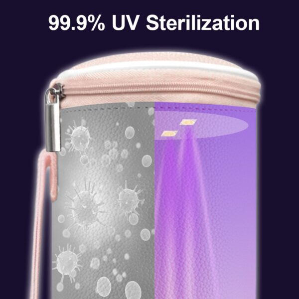 Portable UV Disinfection Bag 99% Sterilization for Sex Toys Adult Product Vibrator Dildo Clitoris Stimulator Sealable Soft Box - Image 8